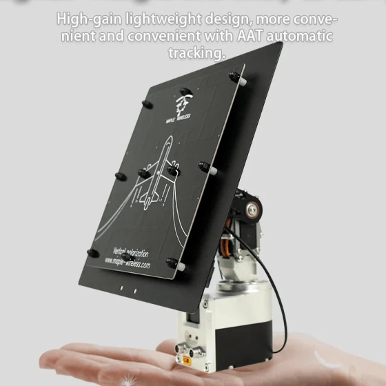 SIYI HM30 RC Drone Antenna 4.9/5.8Ghz 21dBi 20dBi Directional High Gain Patch Antenna with SMA Connector Made of Plastic